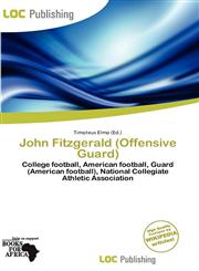 John Fitzgerald (Offensive Guard),6139772001,9786139772001