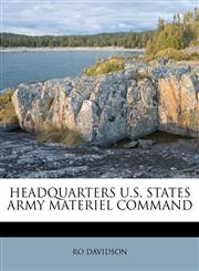 HEADQUARTERS U.S. STATES ARMY MATERIEL COMMAND,1176053353,9781176053359