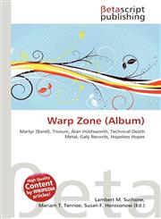 Warp Zone (Album),6133639156,9786133639157