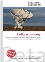 Radio astronomy,6130337353,9786130337353