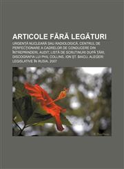 Articole F R Leg Turi Urgen Nuclear Sau Radiologic, Centrul de Perfec Ionare a Cadrelor de Conducere Din Intreprinderi, Audit,123338662X,9781233386628