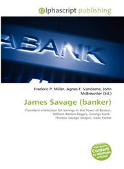 James Savage (banker),6134175404,9786134175401
