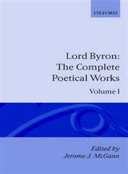 The Complete Poetical Works Volume I,0198118902,9780198118909