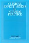 Clinical Effectiveness in Nursing Practice 1st Edition,1861561830,9781861561831