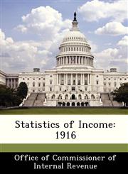 Statistics of Income 1916,1288484690,9781288484690