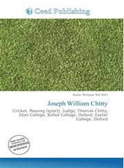 Joseph William Chitty,6134959456,9786134959452
