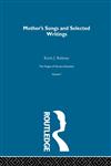 The Origins of Nursery Education Mothers Songs & Select Writ, Vol. 5,0415220424,9780415220422