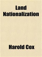 Land Nationalization,1150746920,9781150746925