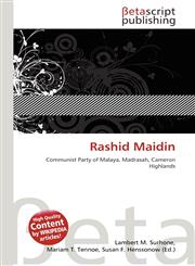 Rashid Maidin,6134470457,9786134470452