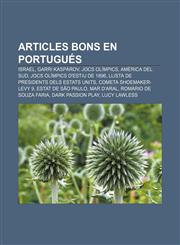 Articles bons en portugués Israel, Garri Kaspàrov, Jocs Olímpics, Amèrica del Sud, Jocs Olímpics d'estiu de 1896,1232763551,9781232763550