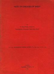 Note on Diseases of Sheep Reprinted from the Agricultural Journal of India - Vol. 19, Part 4