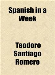 Spanish in a Week,1152488309,9781152488304