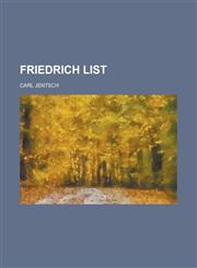 Friedrich List,1154708969,9781154708967
