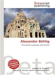 Alexander Böhlig,6133694394,9786133694392