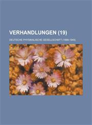 Verhandlungen (19),1234544113,9781234544119
