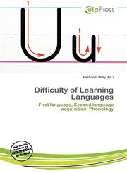 Difficulty of Learning Languages,6136764377,9786136764375