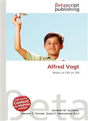 Alfred Vogt,6134877077,9786134877077