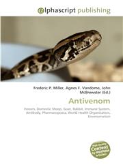 Antivenom,6130247141,9786130247140