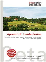 Apremont, Haute-Saône,6136178885,9786136178882