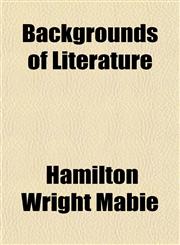 Backgrounds of Literature,1151720070,9781151720078