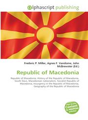 Republic of Macedonia,6130034156,9786130034153