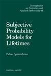 Subjective Probability Models for Lifetimes,1584880600,9781584880608
