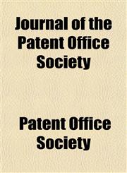 Journal of the Patent Office Society,1155081625,9781155081625