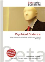 Psychical Distance,6134730351,9786134730358