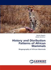 History and Disribution Patterns of African Mammals,3848492253,9783848492251
