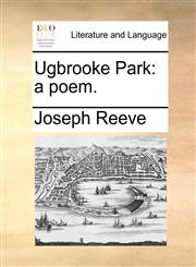 Ugbrooke Park a poem.,1170350496,9781170350492
