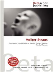 Volker Straus,6130918836,9786130918835