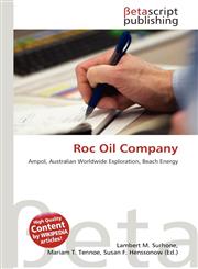Roc Oil Company,6136009595,9786136009599