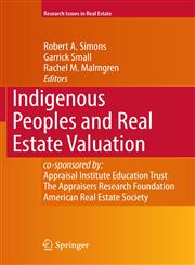 Indigenous Peoples and Real Estate Valuation,038777937X,9780387779379