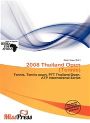 2008 Thailand Open (Tennis),6201488618,9786201488618