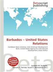 Barbados - United States Relations,6135400363,9786135400366