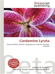 Cardamine Lyrata,6134867276,9786134867276