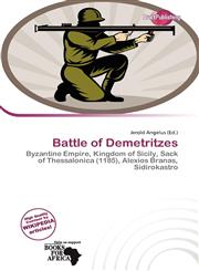 Battle of Demetritzes,6201146849,9786201146846