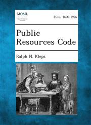 Public Resources Code,1289342601,9781289342609