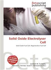 Solid Oxide Electrolyser Cell,6131016291,9786131016295