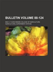 Bulletin Volume 88-124,1236078489,9781236078483