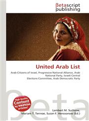 United Arab List,6135036289,9786135036282