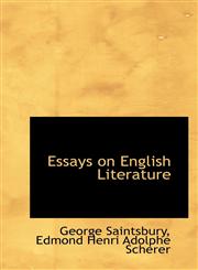 Essays on English Literature,1115712810,9781115712811