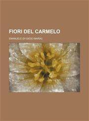 Fiori del Carmelo,1236604199,9781236604194