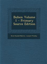 Buhen Volume 1 - Primary Source Edition,1293643149,9781293643143