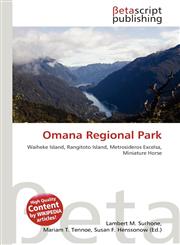 Omana Regional Park,6135088564,9786135088564