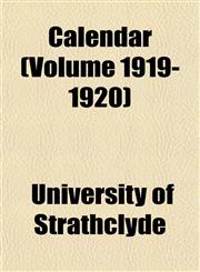 Calendar (Volume 1919-1920),1151942863,9781151942869