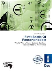 First Battle Of Passchendaele,6139886937,9786139886937