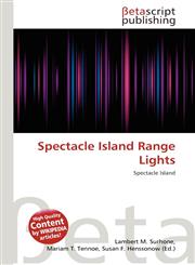 Spectacle Island Range Lights,6136464233,9786136464237