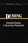 Sample Design in Business Research,0471523704,9780471523703