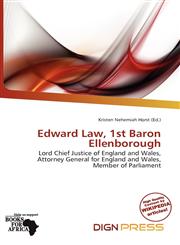 Edward Law, 1st Baron Ellenborough,6200759065,9786200759061